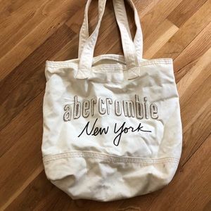 Abercrombie canvas tote